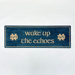 Wake Up the Echoes ND Wall Art