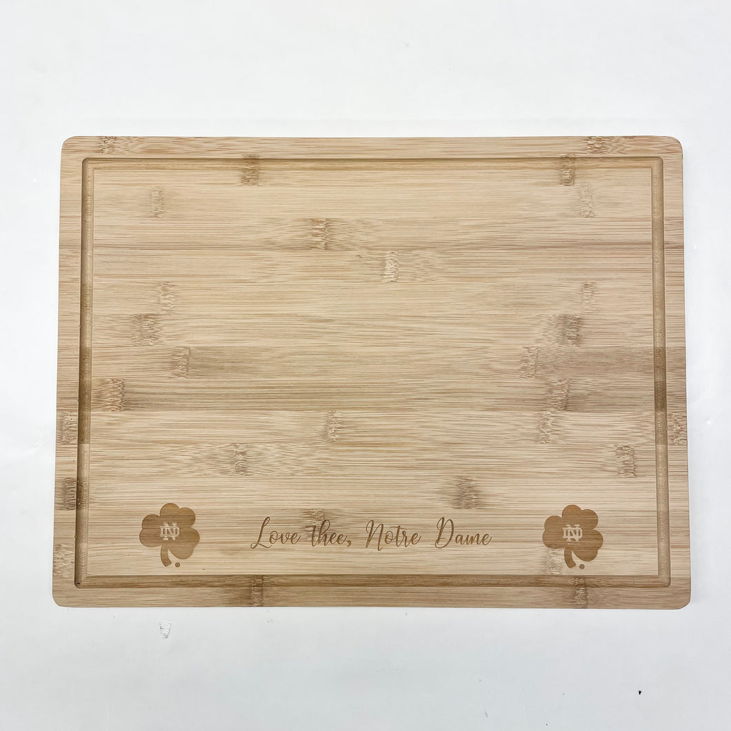 Love Thee Notre Dame Cutting Board