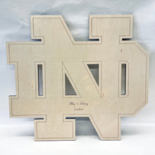 Load image into Gallery viewer, Notre Dame Monogram Guest &quot;Book&quot;

