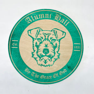 Alumni Hall Seal