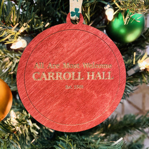 Carroll Hall Christmas Ornament