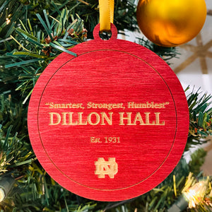 Dillon Hall Christmas Ornament