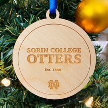 Load image into Gallery viewer, Sorin College Christmas Ornament
