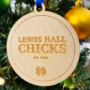 Lewis Hall Christmas Ornament