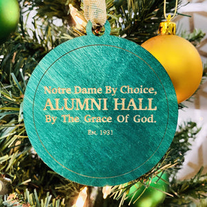 Alumni Hall Christmas Ornament