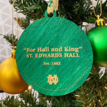 Load image into Gallery viewer, St. Edward&#39;s Hall Christmas Ornament
