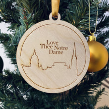 Load image into Gallery viewer, Notre Dame Grandpa Christmas Ornament
