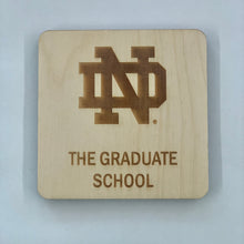 Load image into Gallery viewer, ND Graduate School Coaster Set
