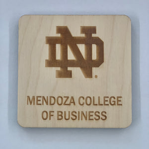 ND Mendoza College of Business Coaster Set