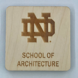 ND School of Architecture Coaster Set