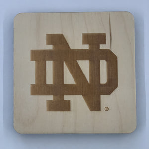 The ND Law School Coaster Set