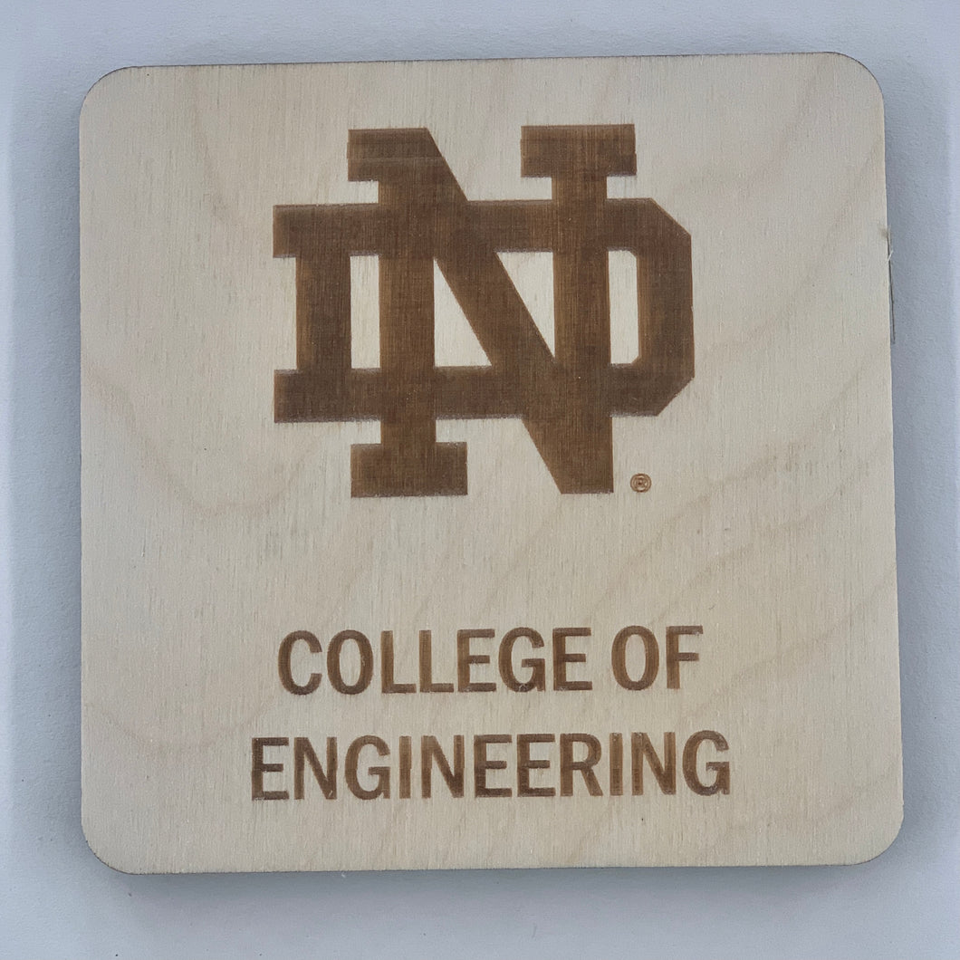 ND College of Engineering Coaster Set