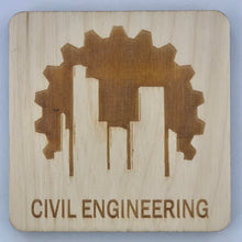Load image into Gallery viewer, ND Civil Engineering Coaster Set
