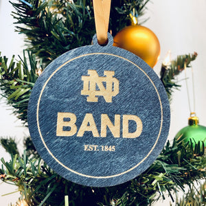 Notre Dame Band Christmas Ornament